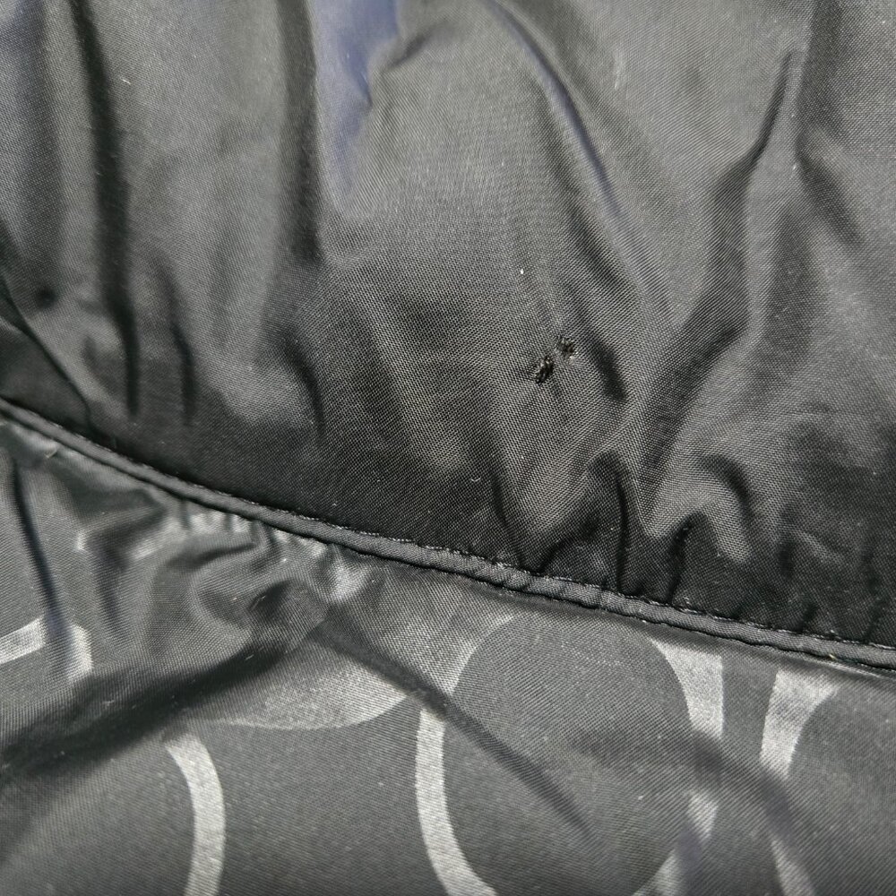 COACH Down Puffer Hooded Coat ~ Women’s ~ Medium ~ Black - Picture 16 of 16